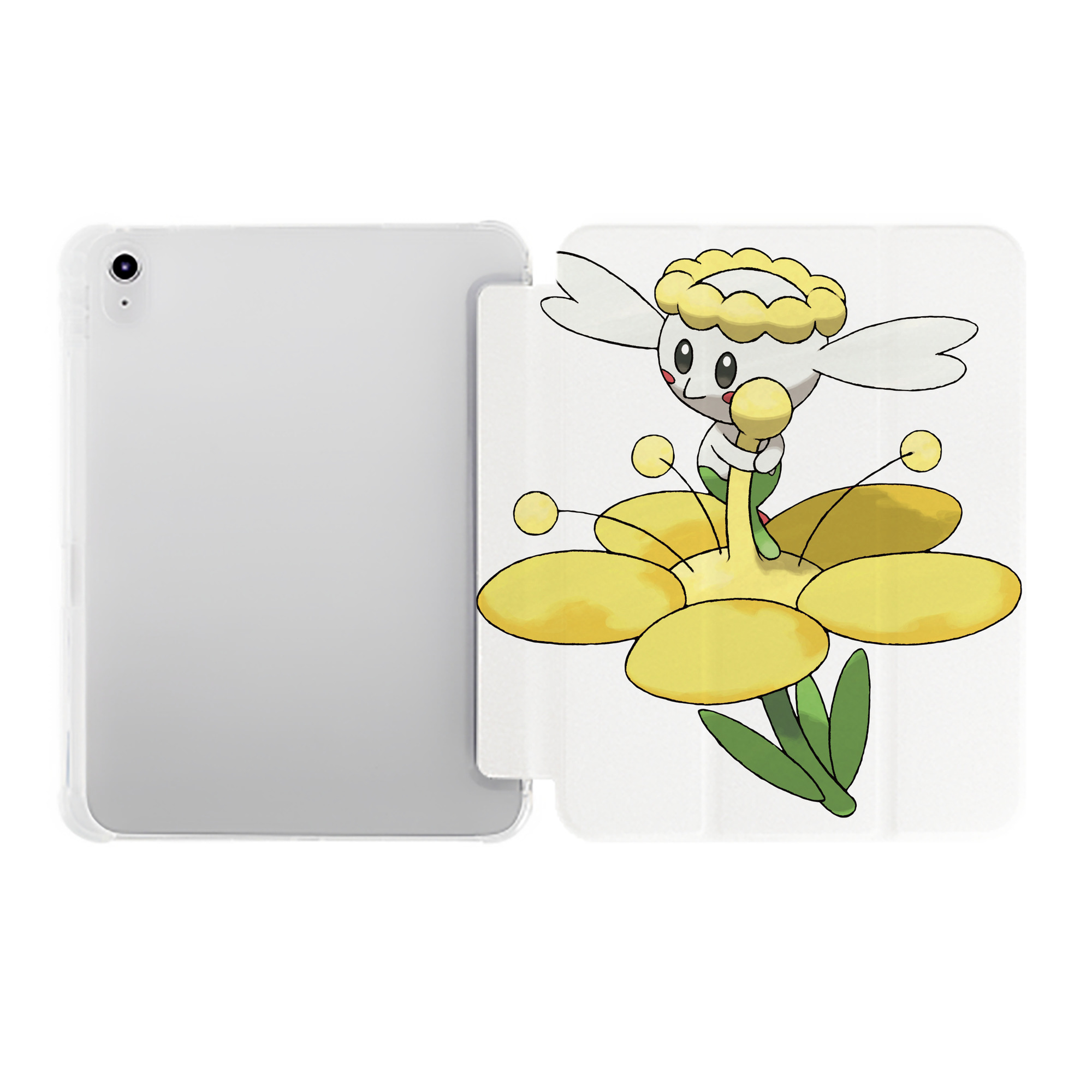 （画像用） ポケットモンスター Pokémon IPad ケース ペン収納付き 三つ折りスタンド PUレザー×シリコン 対応機種9.5/10.5/10.9インチ